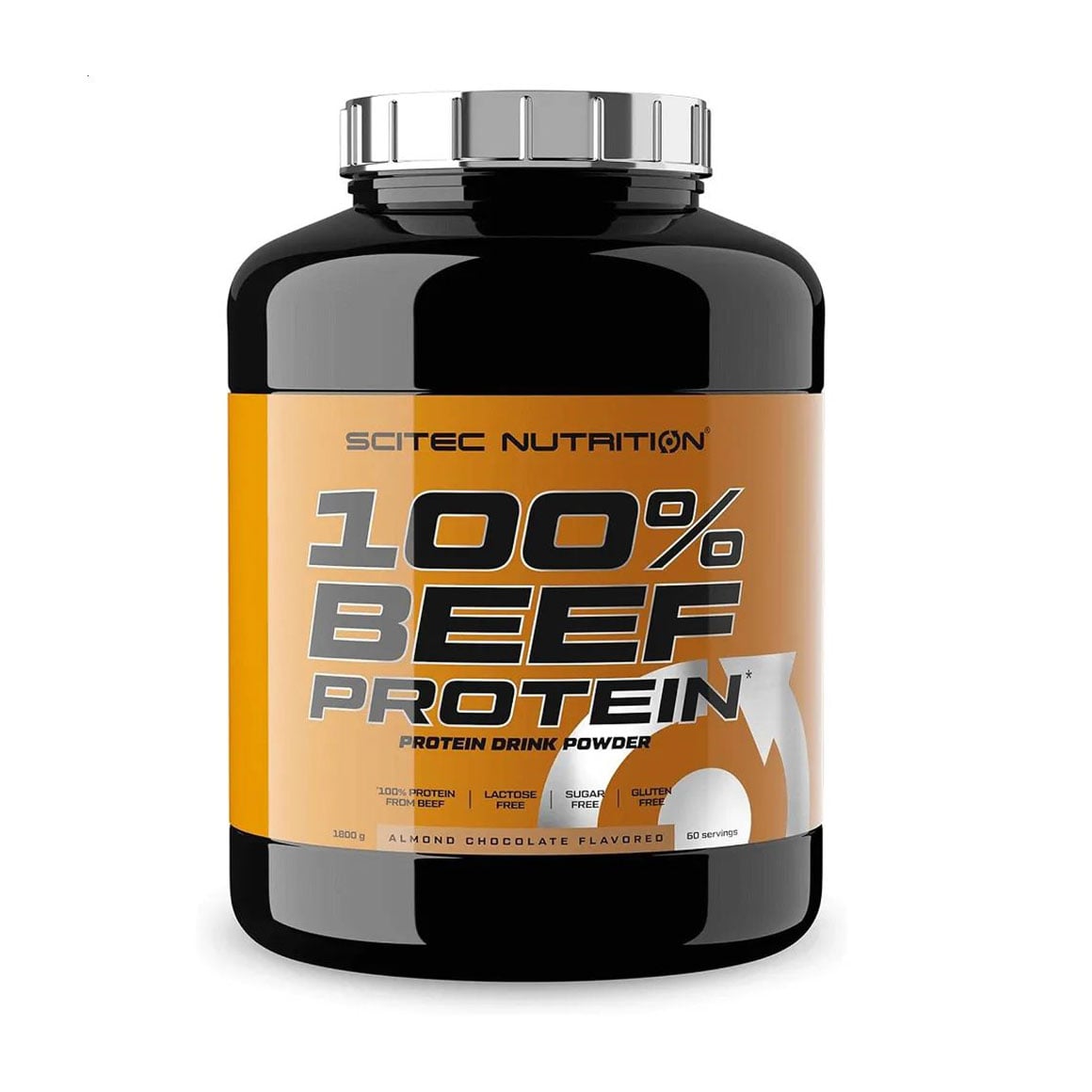 Протеїн Scitec Nutrition 100% Beef Protein Мигдаль та шоколад, в порошку, 1.8 кг